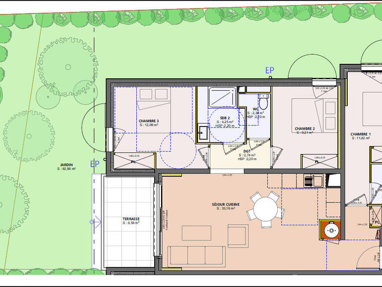 Vente Appartement Aix-en-Provence - 3 chambres