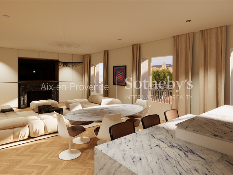 Apartment Aix-en-Provence - 3 bedrooms - 140m²