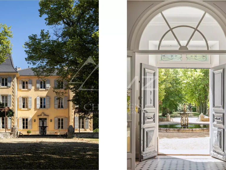 Château Aix-en-Provence - 15 chambres - 1750m²