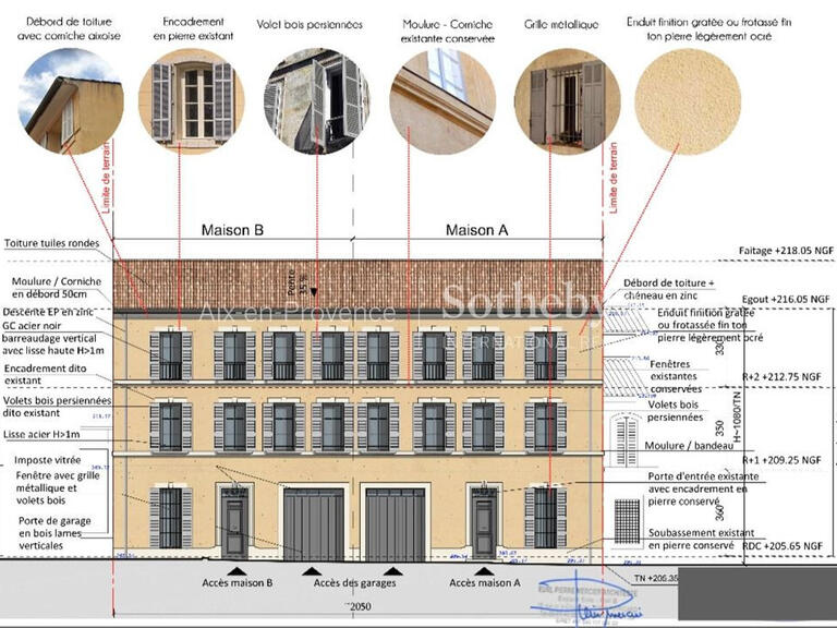 Maison Aix-en-Provence - 4 chambres - 230m²