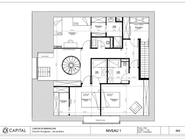 Loft Aix-les-Bains - 3 chambres - 275m²