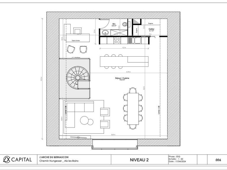 Loft Aix-les-Bains - 3 chambres - 275m²