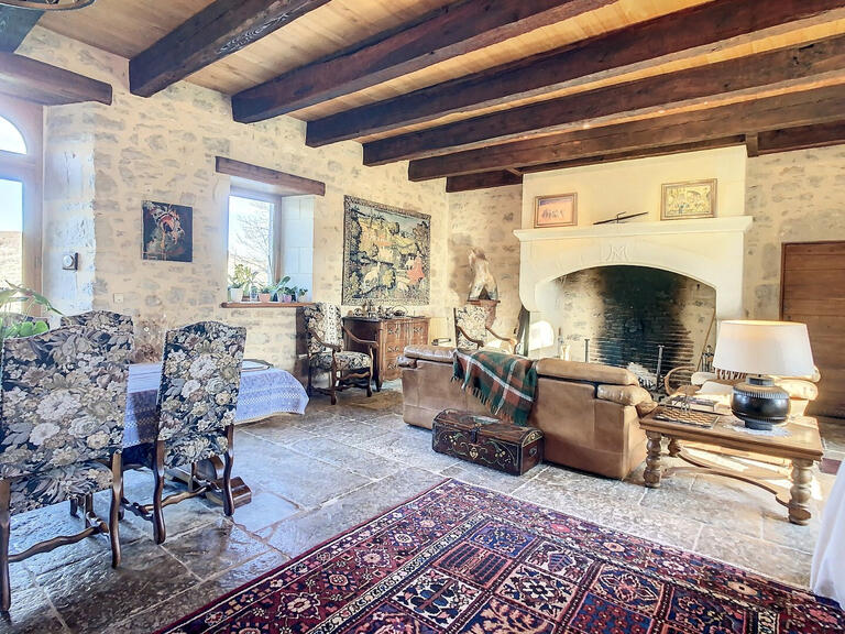 Vente Château Ambeyrac - 6 chambres