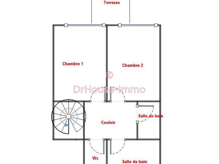 Appartement Antibes - 2 chambres - 82m²