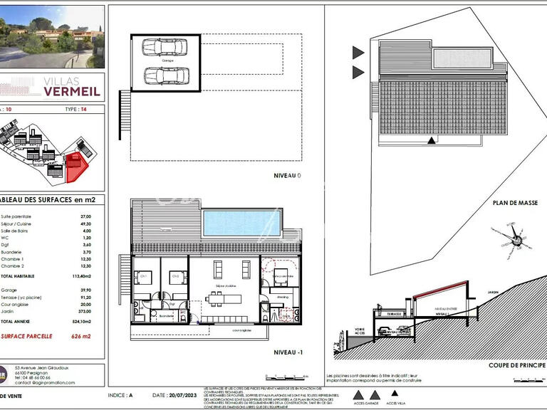 Vente Villa avec Vue mer Banyuls-sur-Mer - 3 chambres