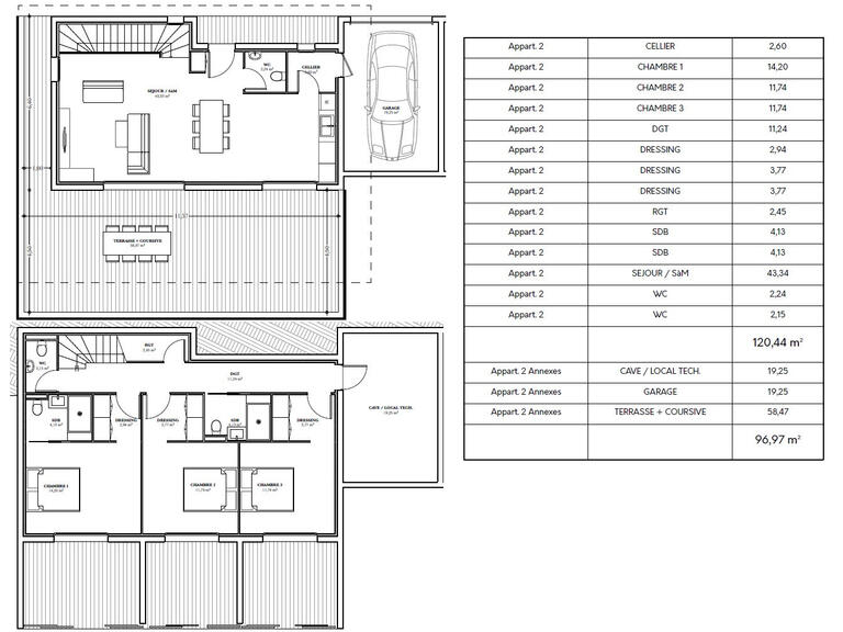 Vente Maison Bastelicaccia - 3 chambres