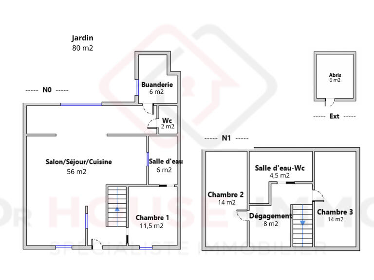 Vente Villa Bègles - 3 chambres