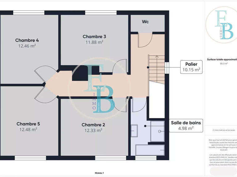 Maison Biéville-Beuville - 5 chambres