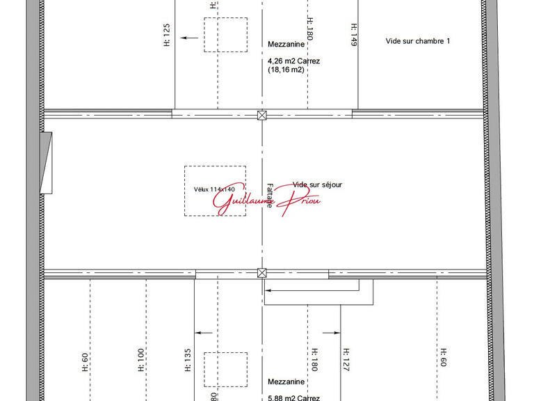 Appartement Bordeaux - 3 chambres - 121m²