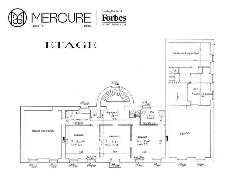 Domaine viticole Bourg - 7 chambres - 550m²