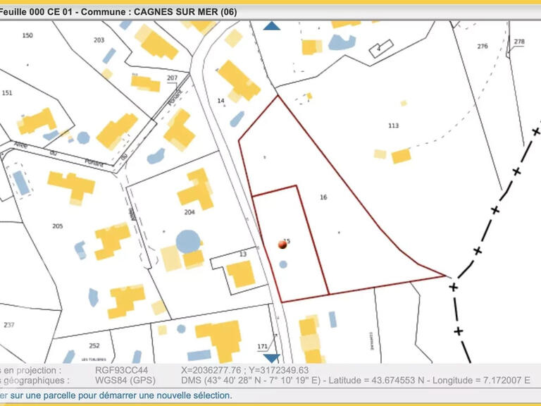 Land Cagnes-sur-Mer - 4811m²