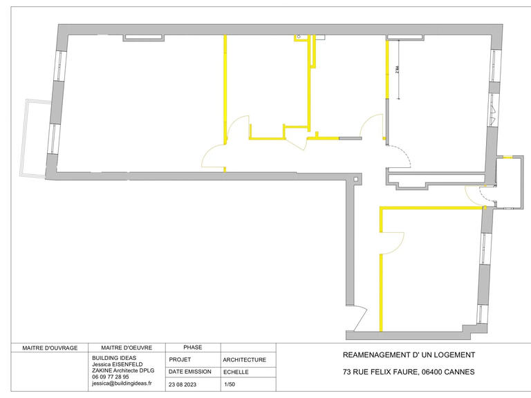 Apartment Cannes - 3 bedrooms - 107m²