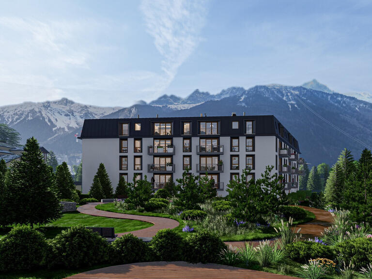 Apartment Chamonix-Mont-Blanc - 2 bedrooms - 64m²