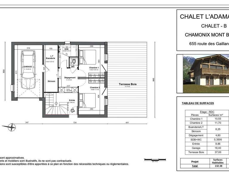 House Chamonix-Mont-Blanc - 4 bedrooms