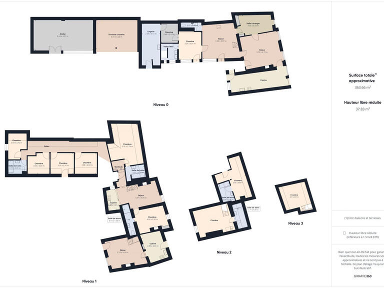 Maison Château-Renault - 10 chambres - 369m²