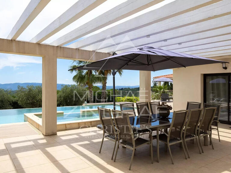 Vente Villa avec Vue mer Châteauneuf-Grasse - 4 chambres