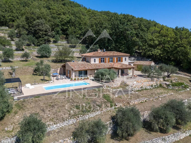 Villa avec Vue mer Châteauneuf-Grasse - 5 chambres - 247m²