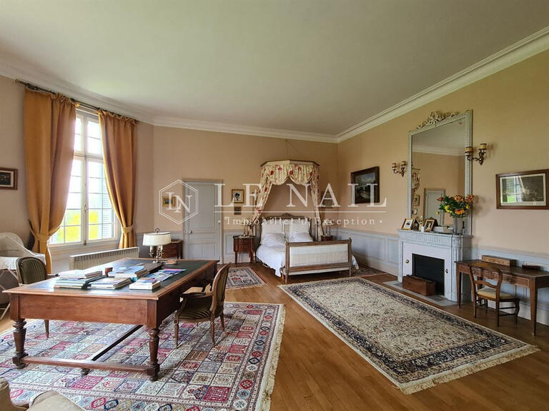 Castle Châteauneuf-sur-Sarthe - 17 bedrooms - 1000m²