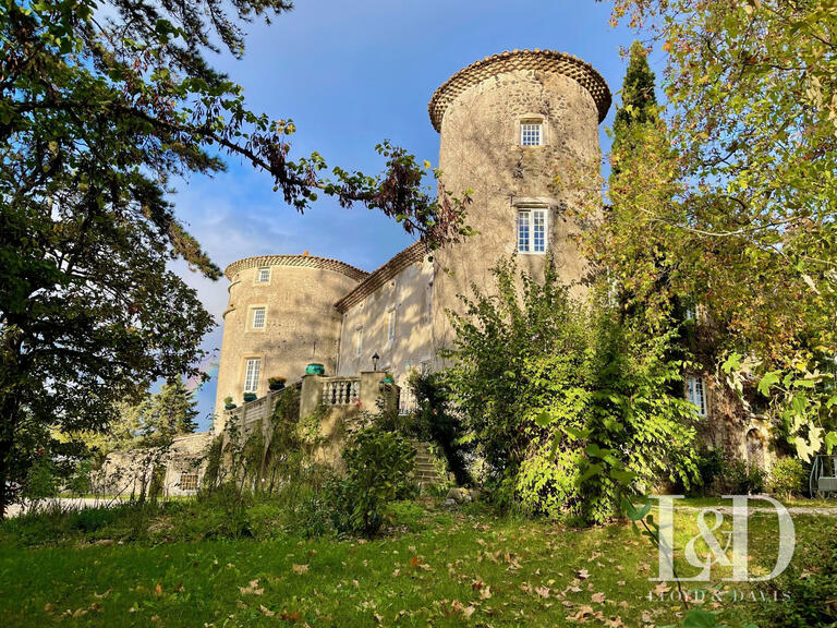 Château Chomérac - 16 chambres - 1560m²