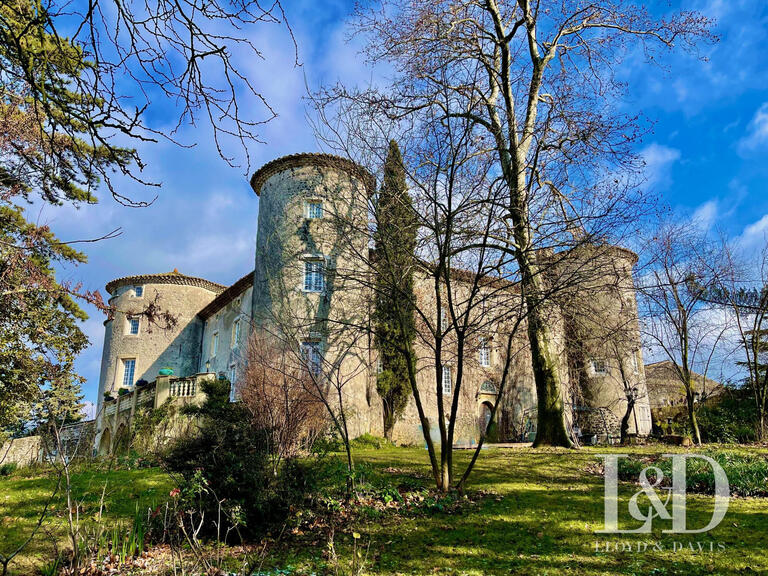 Château Chomérac - 16 chambres - 1560m²