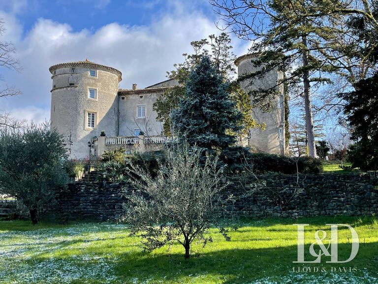 Château Chomérac - 16 chambres - 1560m²