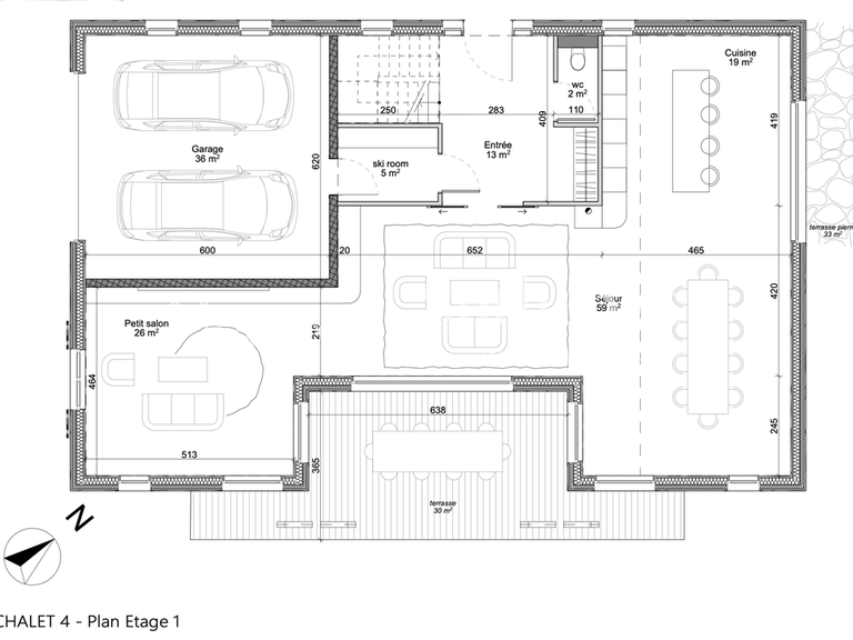 Chalet Demi-Quartier - 5 bedrooms - 435m²