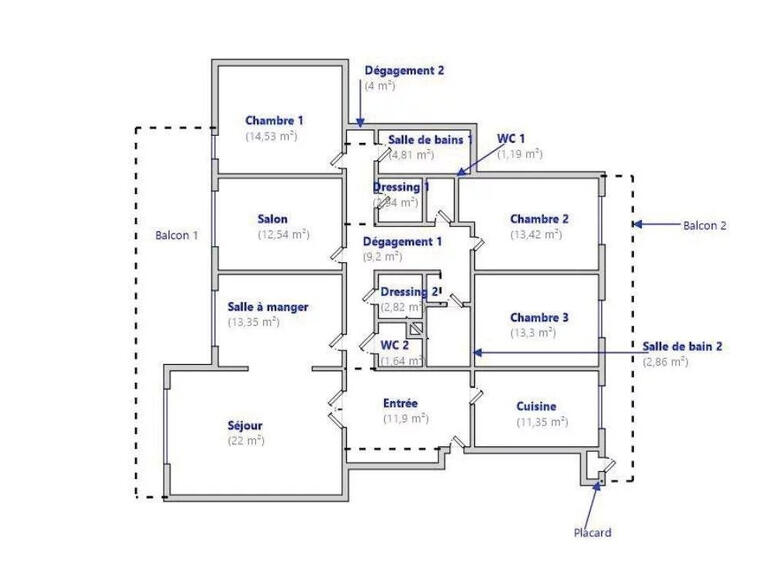 Sale Apartment Écully - 4 bedrooms