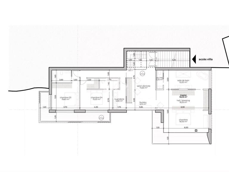 Vente Terrain avec Vue mer Èze