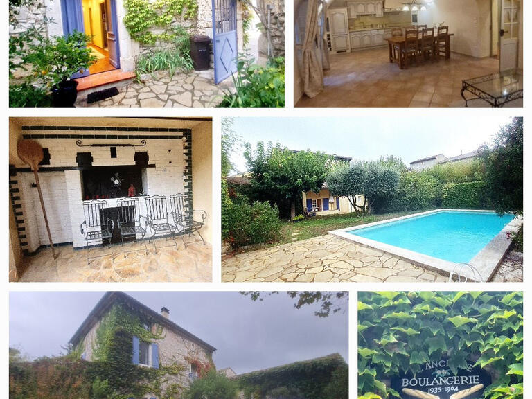 Maison Fons-sur-Lussan - 3 chambres - 187m²