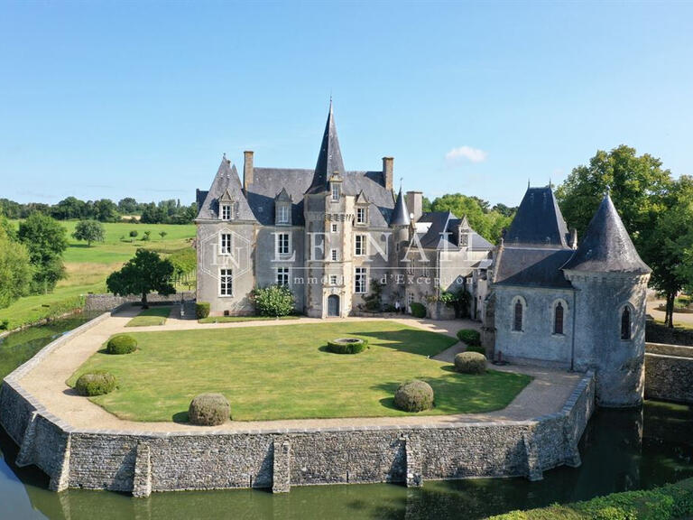 Castle Fresnay-sur-Sarthe - 16 bedrooms - 620m²