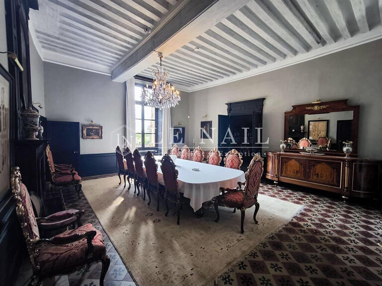 Castle Fresnay-sur-Sarthe - 16 bedrooms - 620m²