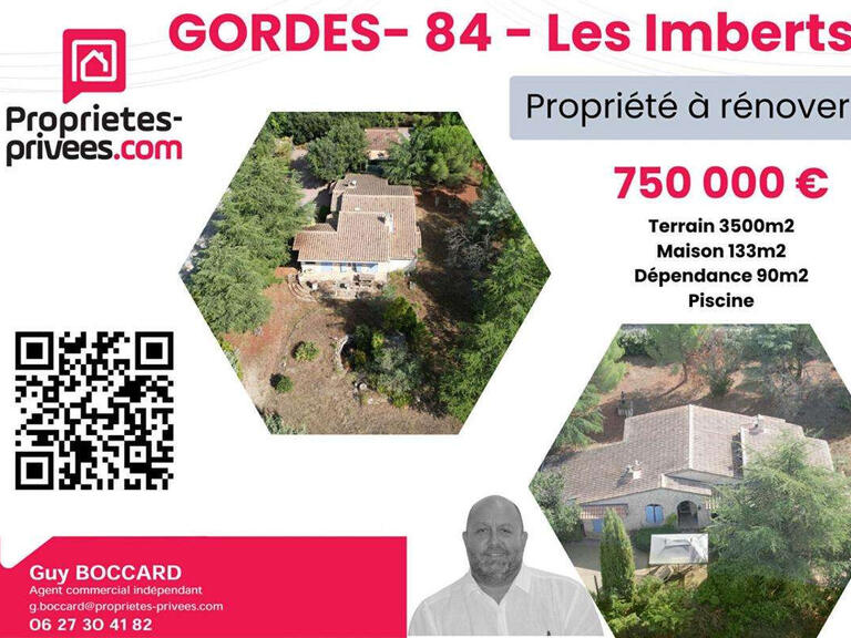 Maison Gordes - 3 chambres