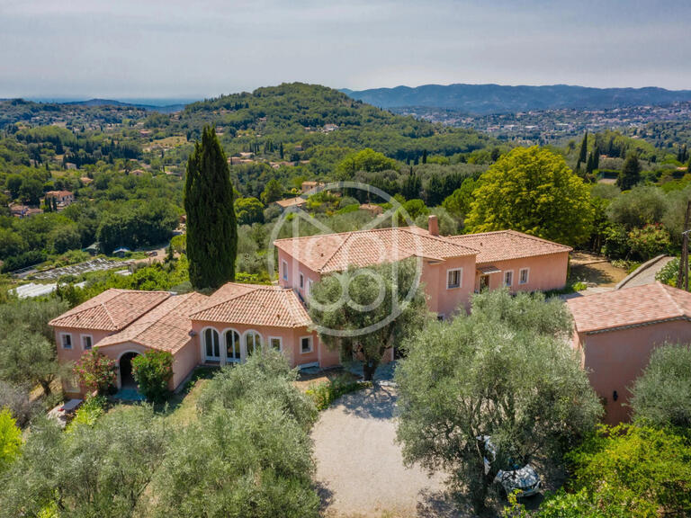 Vente Villa avec Vue mer Grasse - 8 chambres