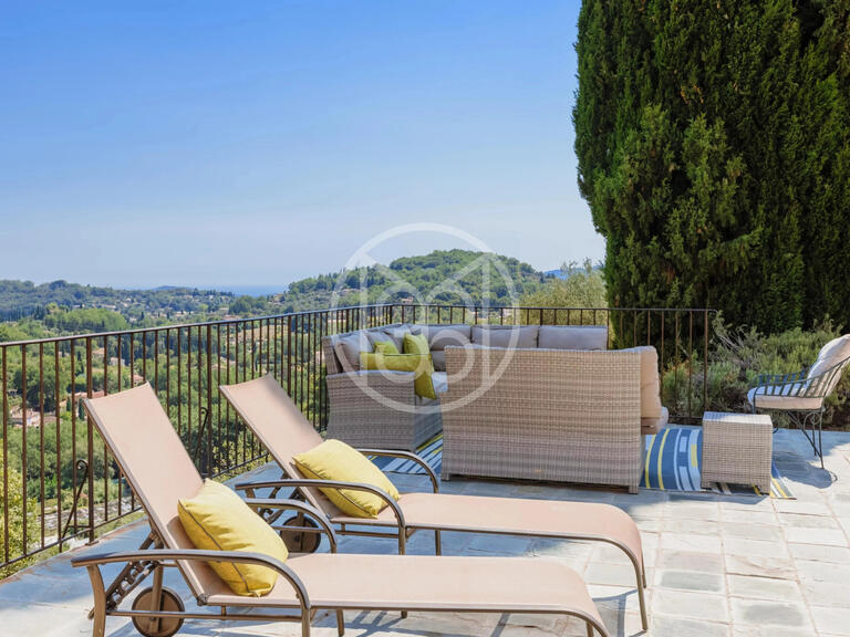 Vente Villa avec Vue mer Grasse - 8 chambres