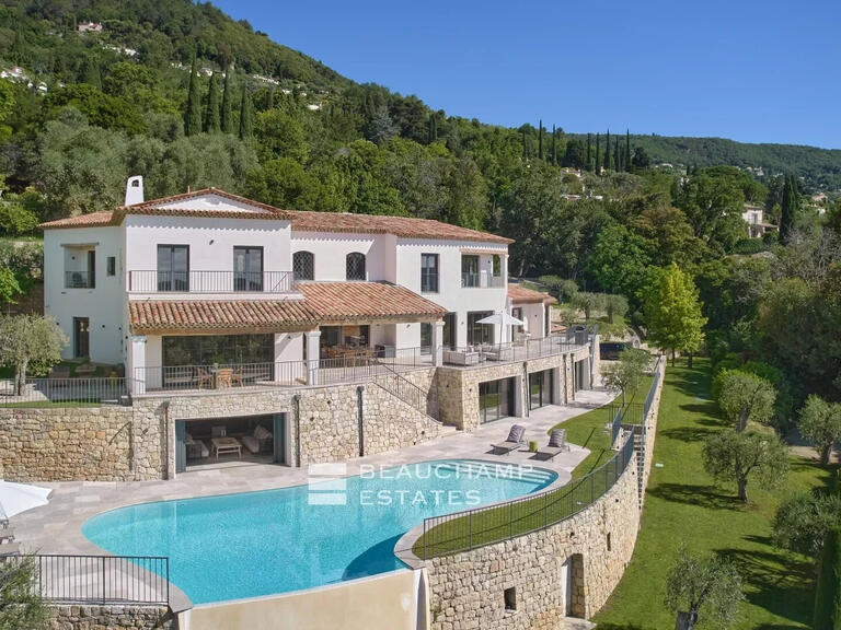 Vente Villa avec Vue mer Grasse - 5 chambres