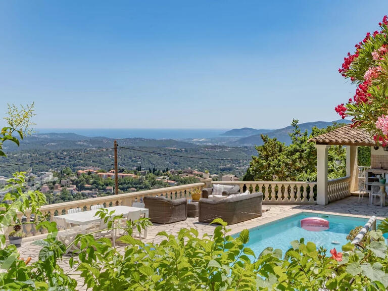 Vente Villa avec Vue mer Grasse - 5 chambres