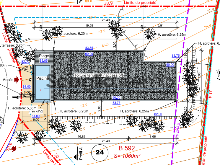 Villa Grosseto-Prugna - 5 chambres - 280m²