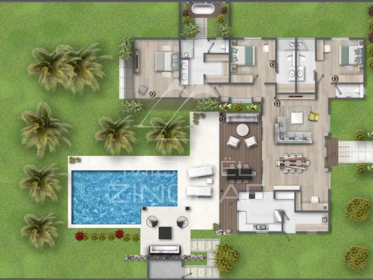 Villa Mauritius - 3 bedrooms - 242m²