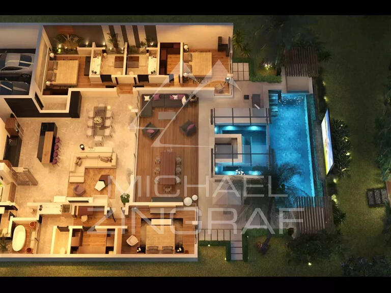 Villa with Sea view Mauritius - 3 bedrooms - 301m²