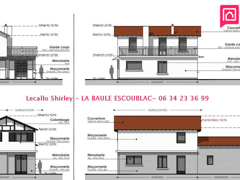 Maison La Baule-Escoublac - 4 chambres