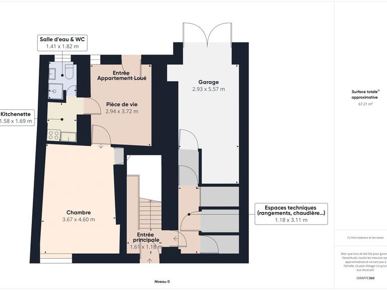 Vente Maison avec Vue mer La Colle-sur-Loup - 5 chambres