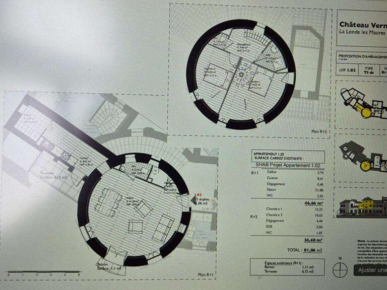 Appartement La Londe-les-Maures - 2 chambres