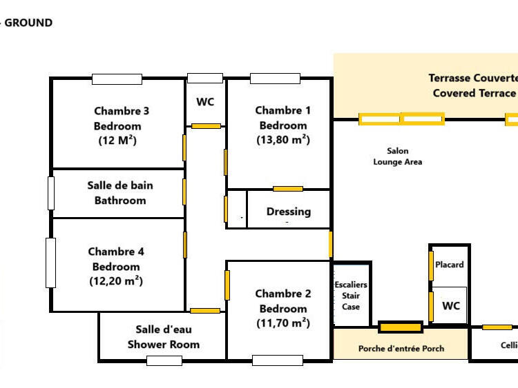 Propriété La Motte - 6 chambres