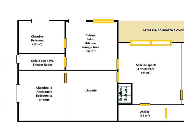 Propriété La Motte - 6 chambres