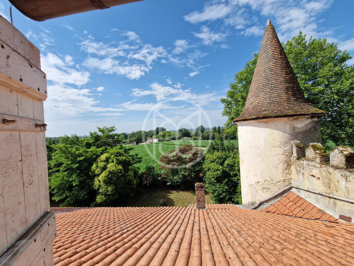 Castle Labastide-d'Armagnac