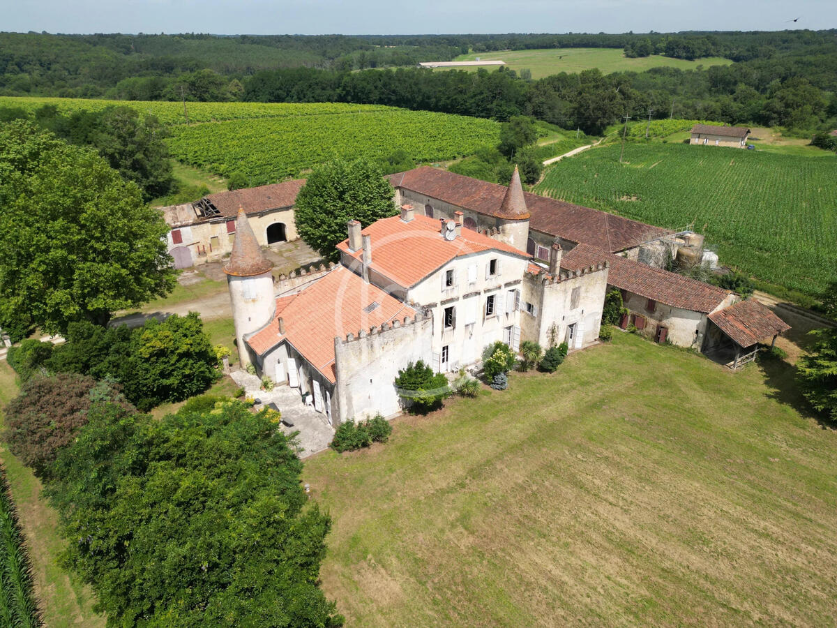 Castle Labastide-d'Armagnac