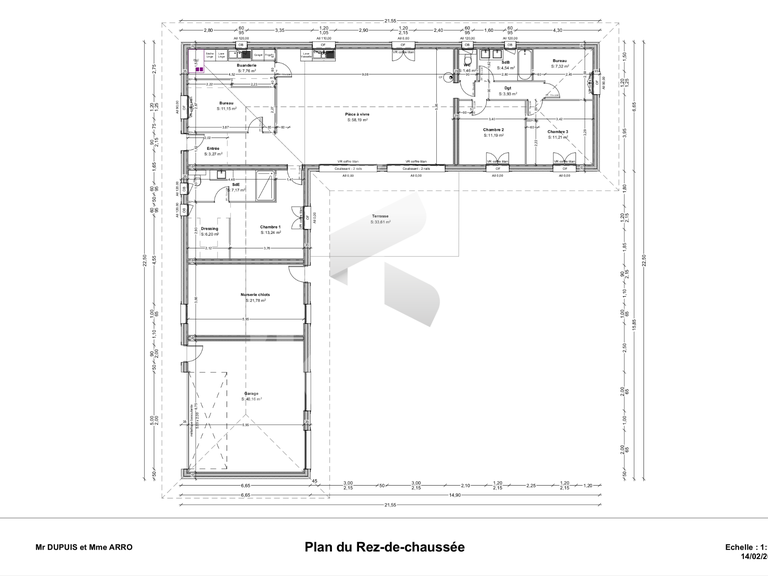 Maison Le Grand-Serre - 5 chambres - 178m²