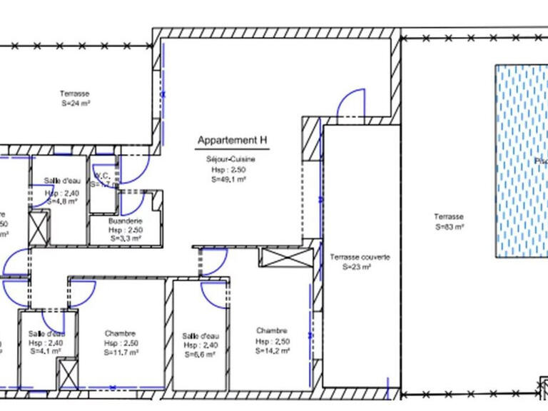 Villa Lecci - 4 chambres - 116m²