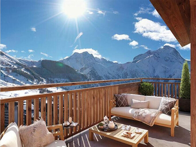 Appartement Les deux-alpes - 5 chambres - 144m²