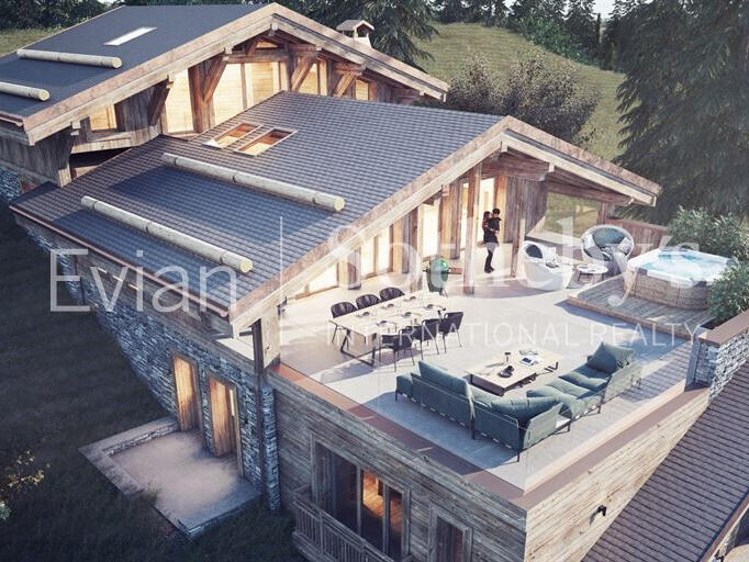 Chalet Les Gets - 5 chambres - 410m²